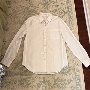 Robert Graham White Button-Up Shirt